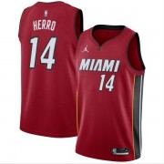 Camisetas Baloncesto NBA Miami Heat 2022-23 Tyler Herro 14# Rojo Statement Edition Swingman..